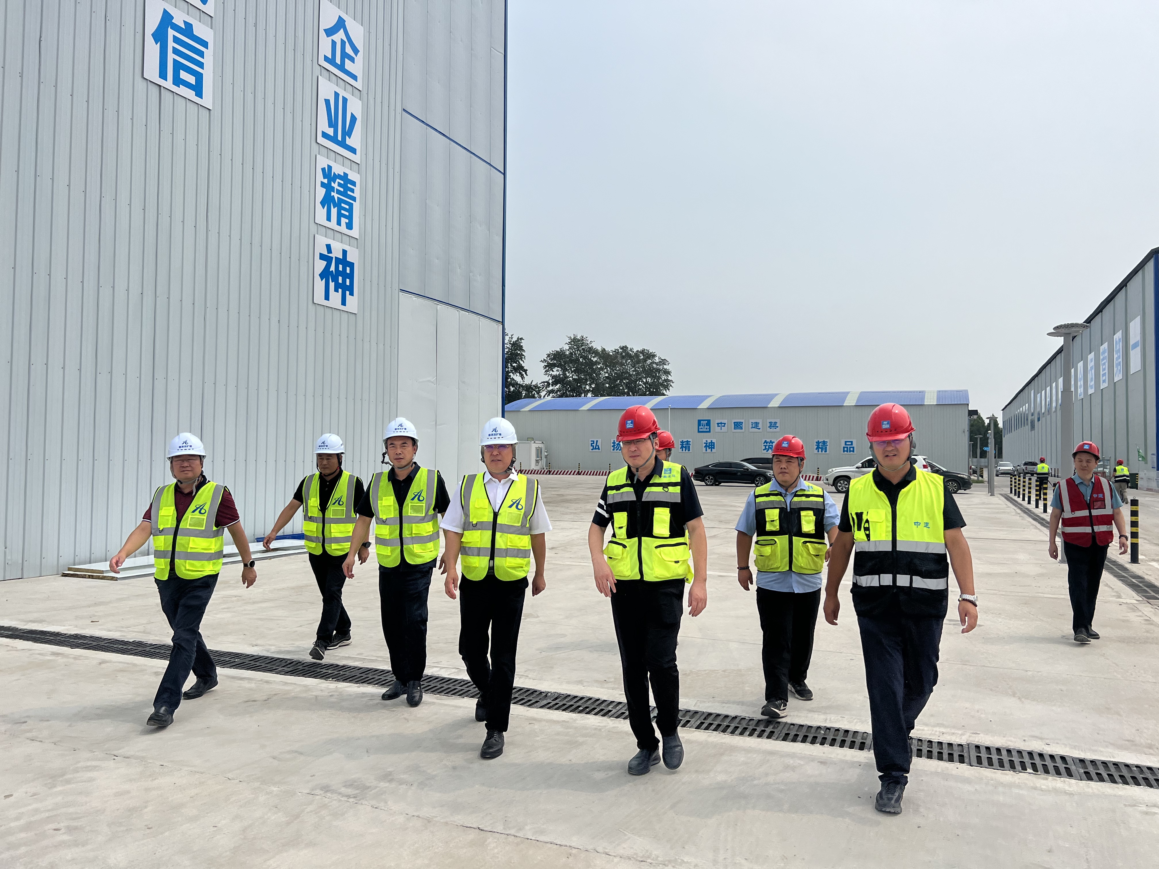 吴晓辉一行到廊涿改扩建项目调研督导