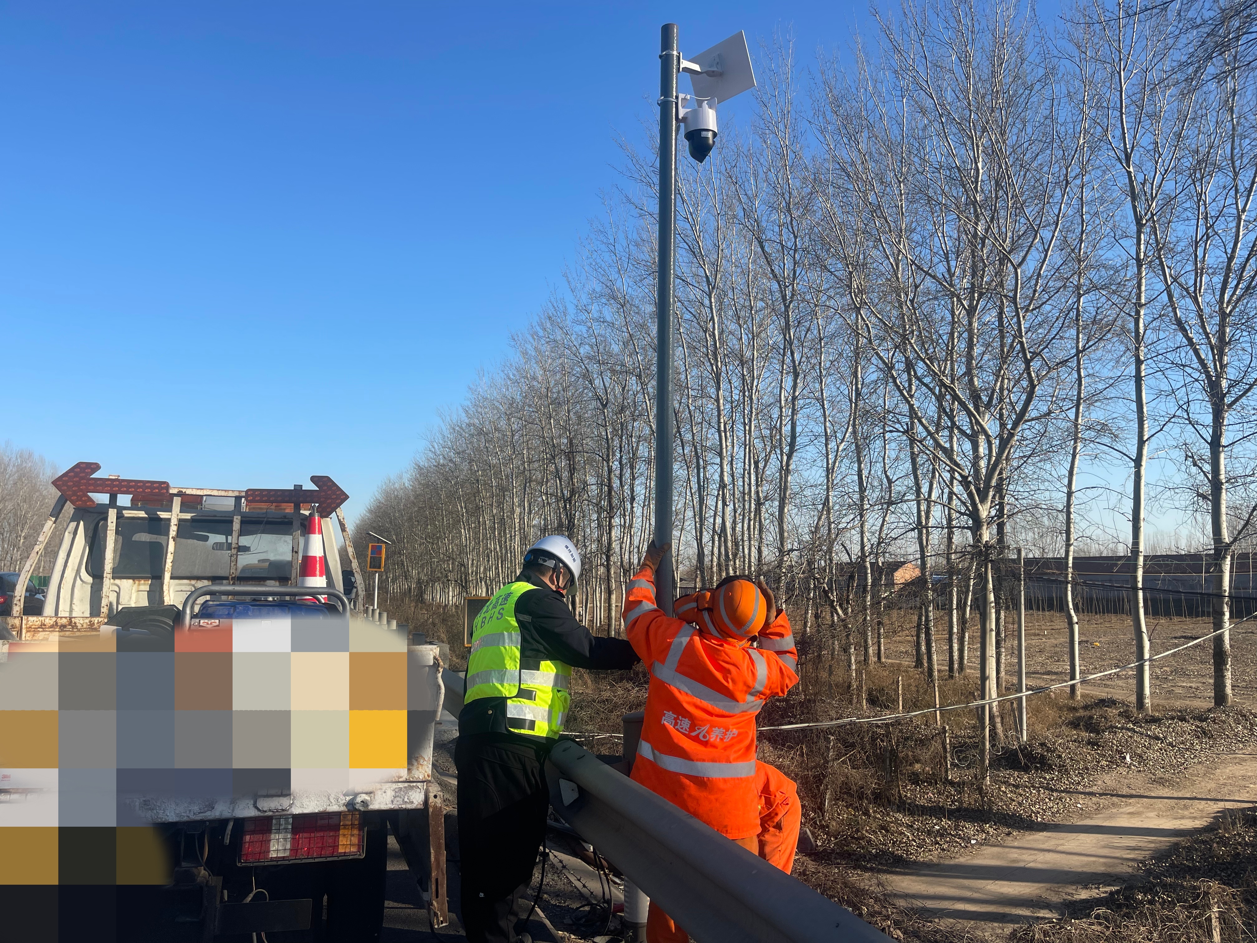 拉网式巡查 清单化整改 廊坊分公司香河保通保畅应急大队全方位筑牢高速安全网